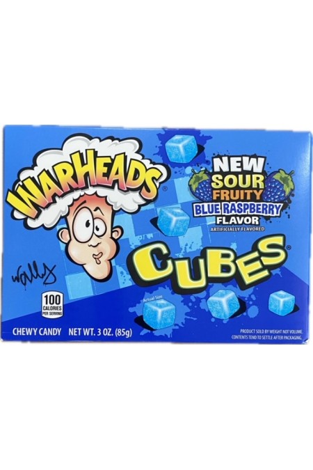 Warheads Blue Raspberry box 85g